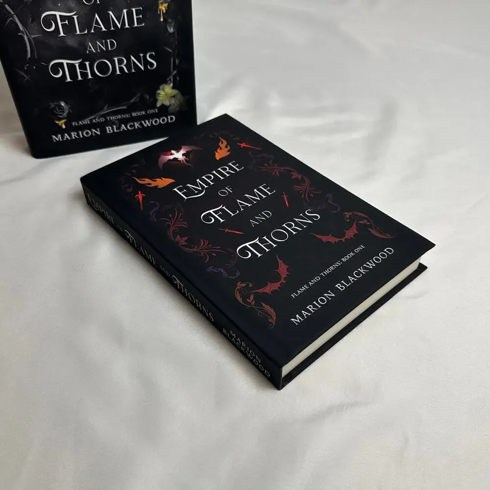 Empire of Flame and Thorns Marion Blackwood OOP Indie Hardcover Romantasy